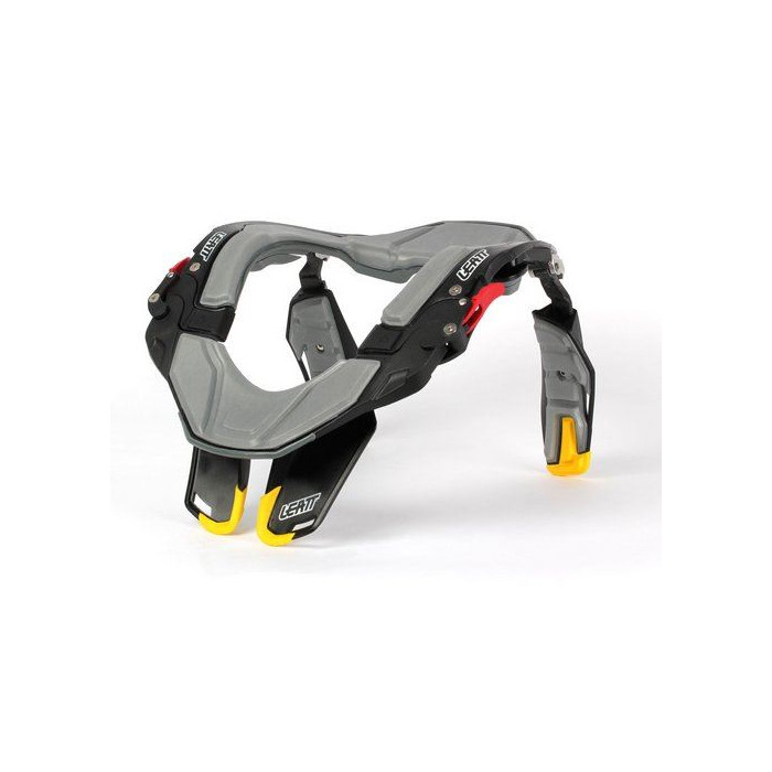 LEATT (2022/2023) neck protector STX ROAD NECK BRACE color yellow/gray/black size L/XL