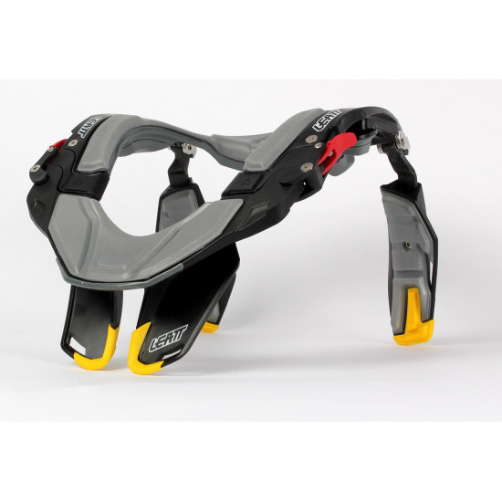 LEATT (2022/2023) neck protector STX ROAD NECK BRACE color yellow/gray/black size S/M