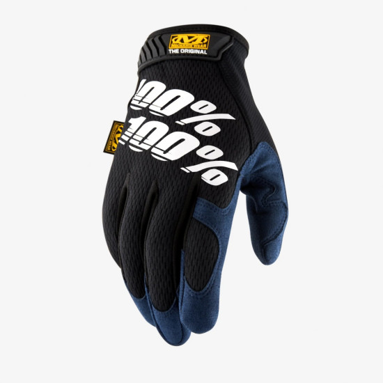 100 procentų mechaniko pirštinės „Mechanix Wear“ originalios juodos spalvos, juodos / baltos, dydis XL - specialus pasiū