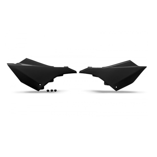 UFO REAR SIDE PANELS YAMAHA YZ 125 / 250 '22-'26, BLACK