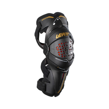 LEATT (2022/2023) kelienių apsaugos Z-FRAME KNEE BRACE (pora) BLACK spalva juoda dydis XXL