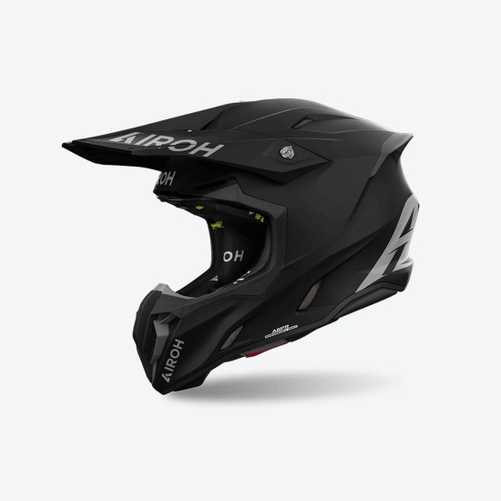 AIROH HELMET CROSS / ENDURO / ATV / QUAD TWIST 3 COLOR MATTE BLACK SIZE XL