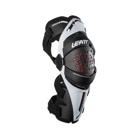 LEATT (2022/2023) kelienių apsaugos Z-FRAME KNEE BRACE (pora) WHITE spalva balta/juoda dydis S
