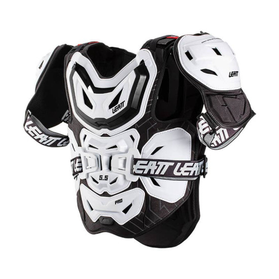 LEATT (2022/2023) chest protector CHEST PROTECTOR 5.5 PRO WHITE color white size universal