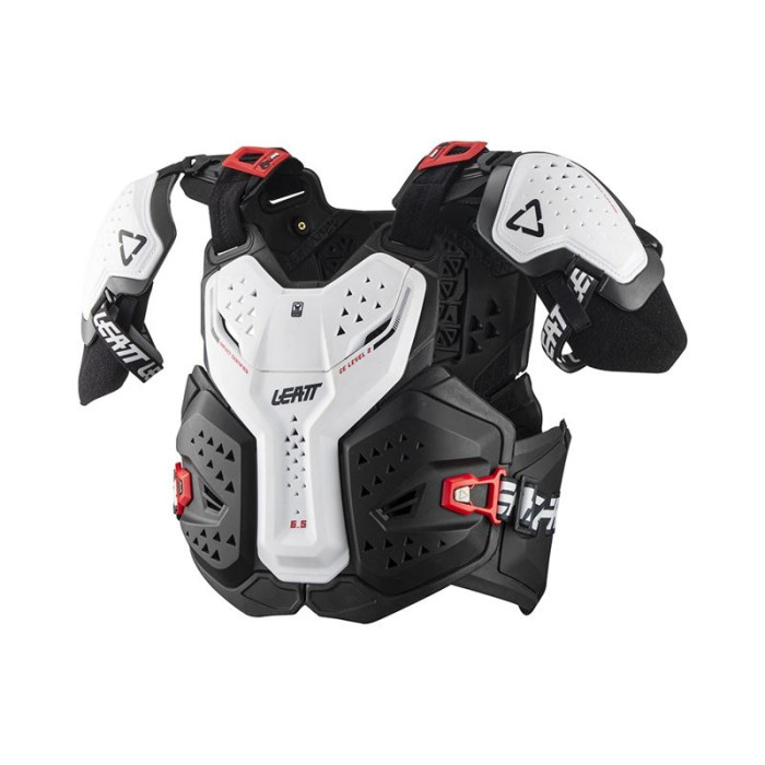 LEATT (2022/2023) chest protector CHEST PROTECTOR 6.5 PRO WHITE color white/black size S/M