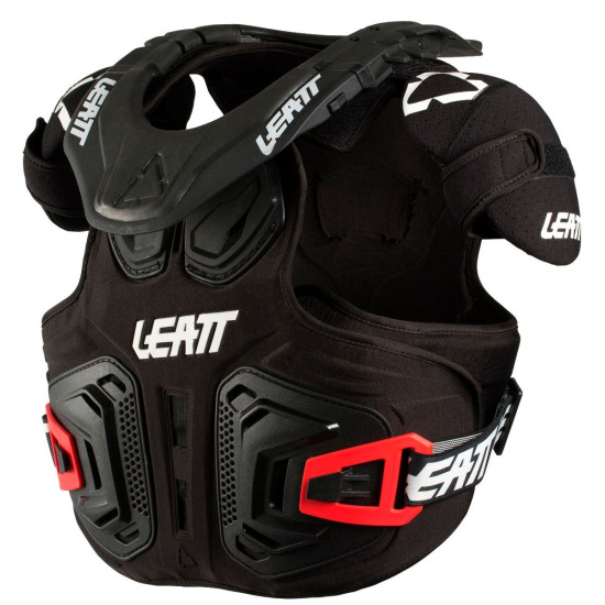 LEATT (2022/2023) chest protector with neck protection NECK BRACE FUSION VEST 2.0 JUNIOR (children) color black size XXL (150-16
