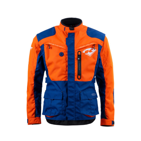 KENNY RACING ADVENTURE / ENDURO JACKET MODEL TITANIUM ORANGE / NAVY COLOR ORANGE / BLUE SIZE L