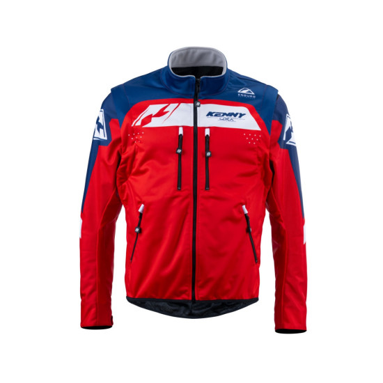 KENNY RACING NUOTYKIŲ/ENDURO STRIUKĖS MODELIS SOFTSHELL RAUDONA SPALVA RAUDONA / MĖLYNA / BALTA DYDIS L