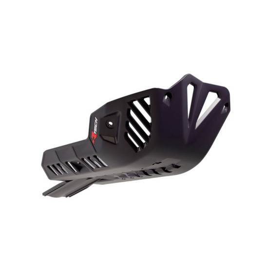 RACETECH (RTECH) TECHNOPOLYMER ENGINE COVER T7 REVOLUTION YAMAHA TENERE 700 '19-'24 BLACK