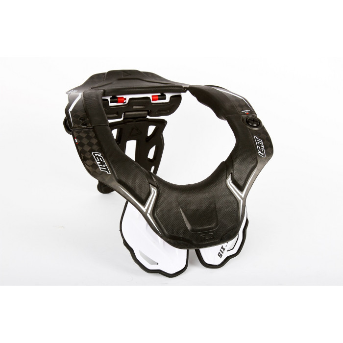 LEATT neck protector DBX 6.5 NECK BRACE CARBON color CARBON/white size S/M