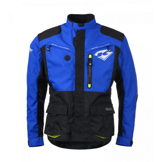 KENNY RACING ADVENTURE / ENDURO STRIUKĖS MODELIS TITANIUM NAVY / NEON YELLO SPALVA MĖLYNA / JUODA DYDIS M