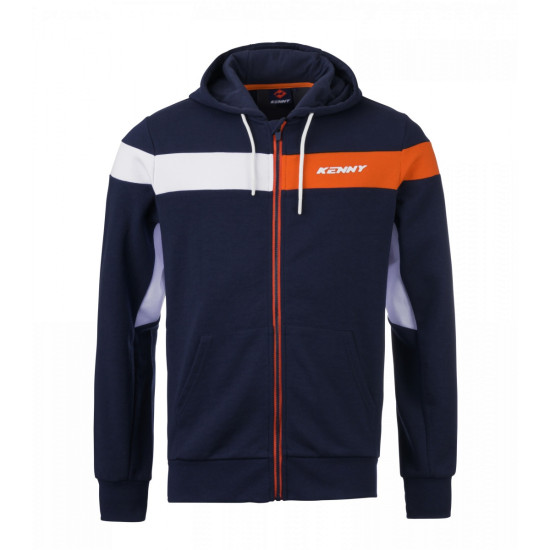 KENNY RACING DŽEMPERIS SU GOBTUVU MODELIS RACING SPALVA MĖLYNA / ORANŽINĖ / BALTA DYDIS L