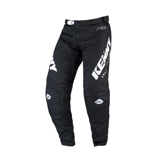 KENNY RACING PANTS CROSS / ENDURO MODEL TRACK RAW KID / JUNIOR BLACK COLOUR BLACK / WHITE SIZE 22 (6 YEARS)