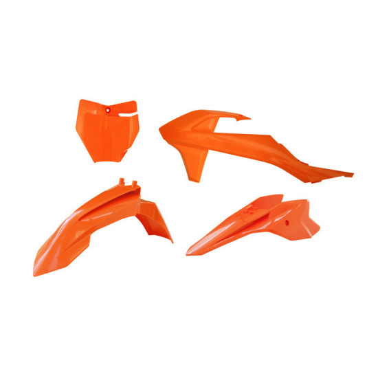 RACETECH (RTECH) PLASTIC SET KTM SX 50 '16-'23, SX-E 3-5 '20-'24 ORANGE