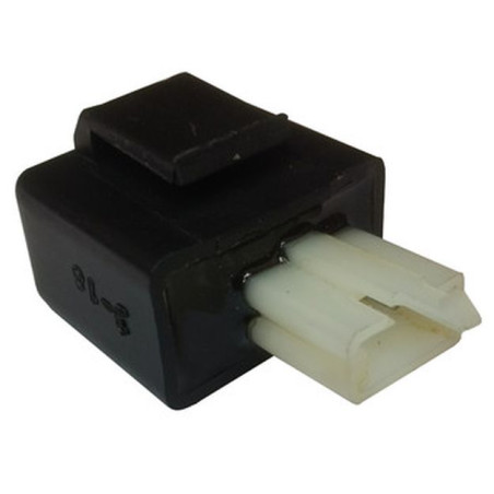 DZE turn signal relay HONDA CBR/GL/ST/VT/VTX, KAWASAKI ER6/KLE650/VN/ZR/ZX6/ZX9/ZX10/ZX14, YAMAHA R1/R6/FZ1/FZ8 (12V, 4X21W) (4M