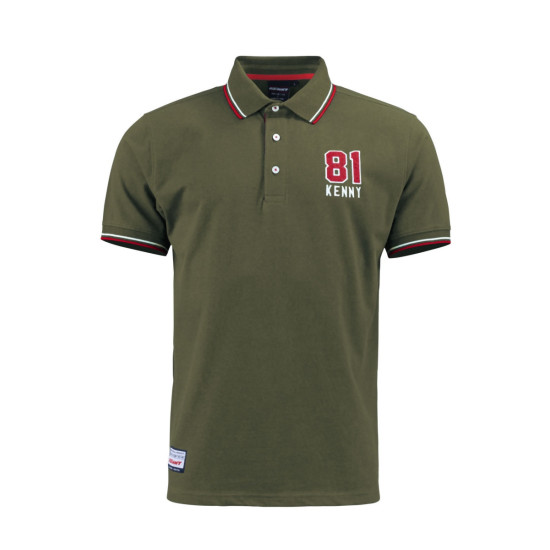 KENNY RACING POLO SHIRT MODEL ACADEMY COLOR GREEN SIZE S