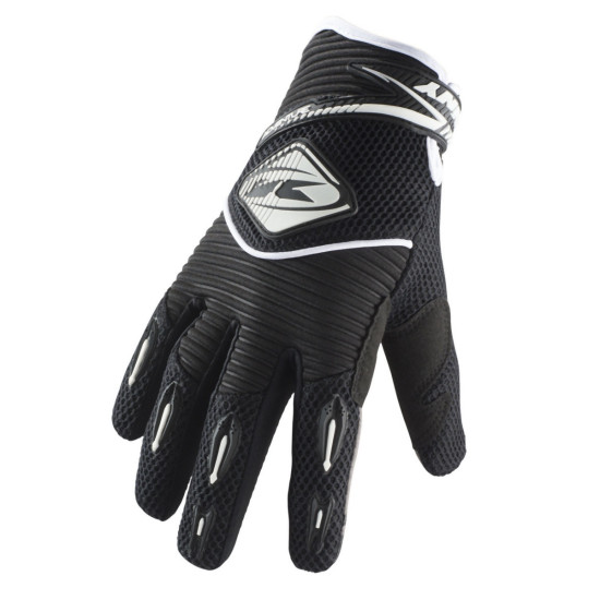 KENNY RACING CROSS / ENDURO GLOVES ADVENTURE BLACK MODEL COLOUR BLACK / WHITE SIZE XXL