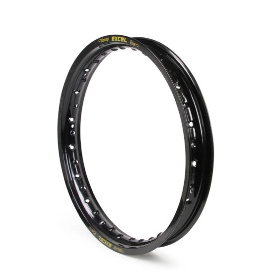 EXCEL (H) ALIUMINIO RATLANKIS / RATLANKIAI 19 X 2,50 - PRIEKINIS HONDA CRF 1000 AFRICA TWIN '16-, ORIGINALI SPALVA JUODA