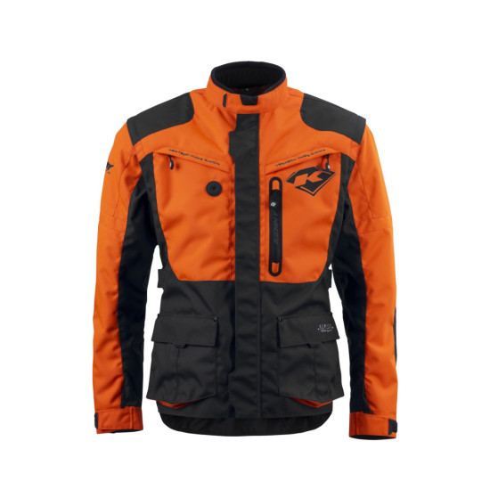 KENNY RACING ADVENTURE / ENDURO JACKET MODEL TITANIUM ORANGE / BLACK COLOR BLACK / ORANGE SIZE XXXL
