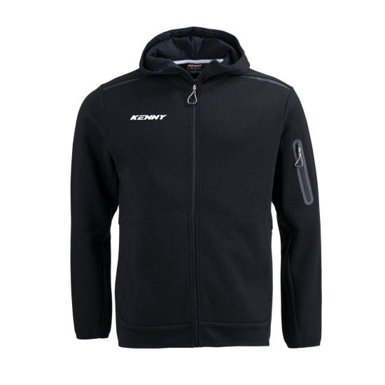 KENNY RACING HOODIE MODEL CORE BLACK COLOR BLACK SIZE M