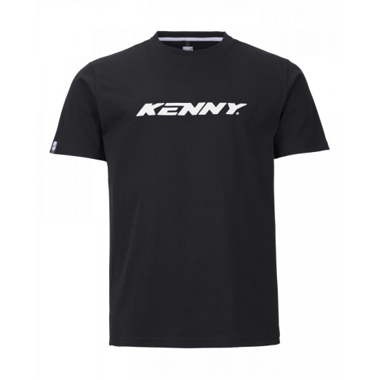 KENNY RACING T-SHIRT MODEL META BLACK COLOR BLACK / WHITE SIZE L