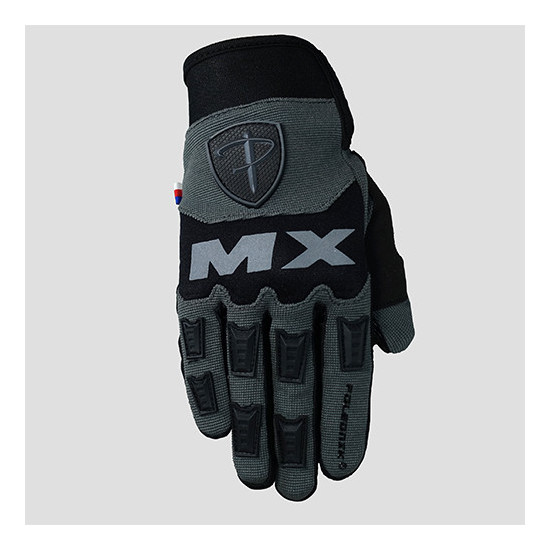 POLEDNIK REKLAMINĖS PIRŠTINĖS / PIRŠTINĖS CROSS MODEL MX II SPALVA PILKA DYDIS XL