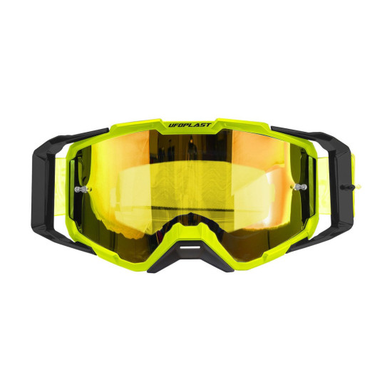 UFO GOGGLES CORE 2.0 COLOR FLUO YELLOW / BLACK YELLOW LENS - COLLECTION 2025 / 2026