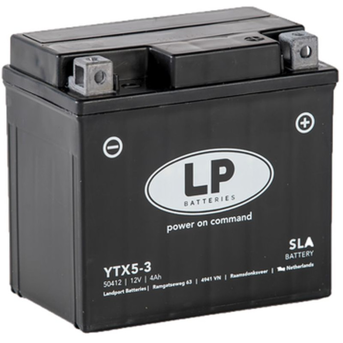 LANDPORT battery YTX5-3 (YTX5L-BS) 12V 4AH (113X70X105MM) SLA filled