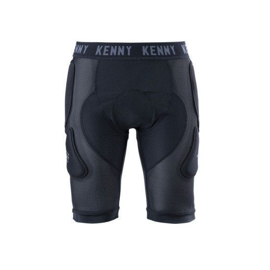 KENNY RACING SHORTS WITH PROTECTORS MTB ROCK COLOR BLACK SIZE XXL