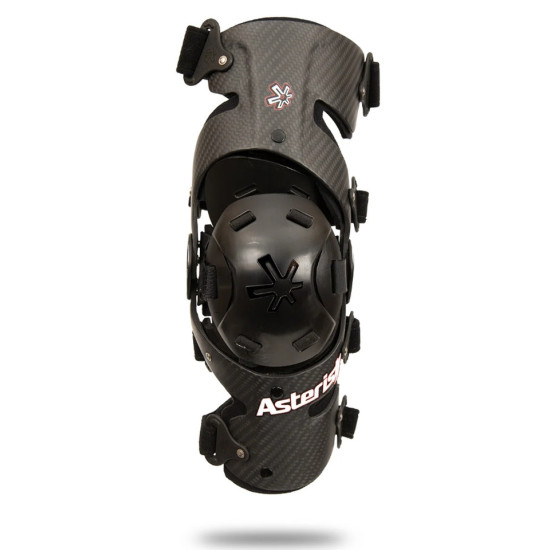 ASTERISK KNEE SUPPORT (PAIR) MODEL CARBON CELL 1.2 COLOUR BLACK / CARBON SIZE L