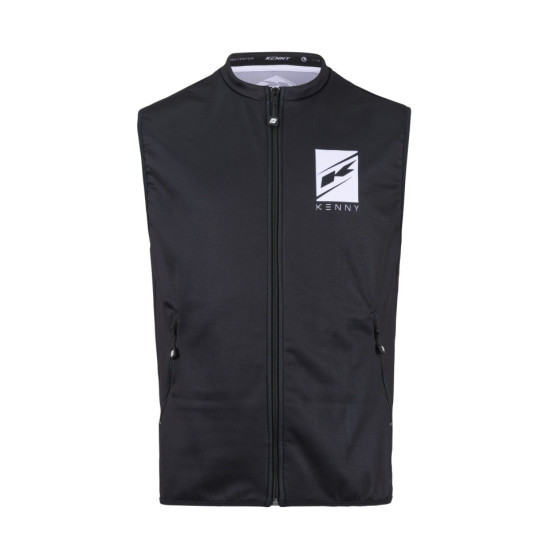KENNY RACING SUMMER GRAPHIC BLACK VEST (FOR SUMMER) COLOR BLACK SIZE S