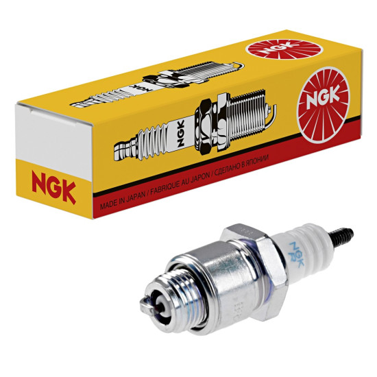 NGK spark plug BR2LM (NR 5798) (W9LMR-US) - for small engines, lawnmowers, petrol saws