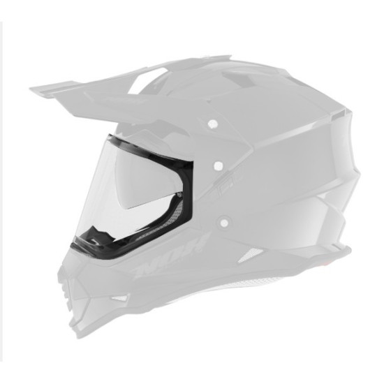 NOX PARTS VISOR / LENS / GLASS FOR HELMET N312 TRANSPARENT COLOUR (CLEAR)