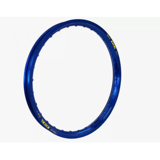 EXCEL (H) ALIUMINIO RATLANKIS 21 X 1,60 - PRIEKINIS YAMAHA YZ 125 '91 MĖLYNAS (UŽSAKYTI: BOK@OLEKMOTOCYKLE.PL)