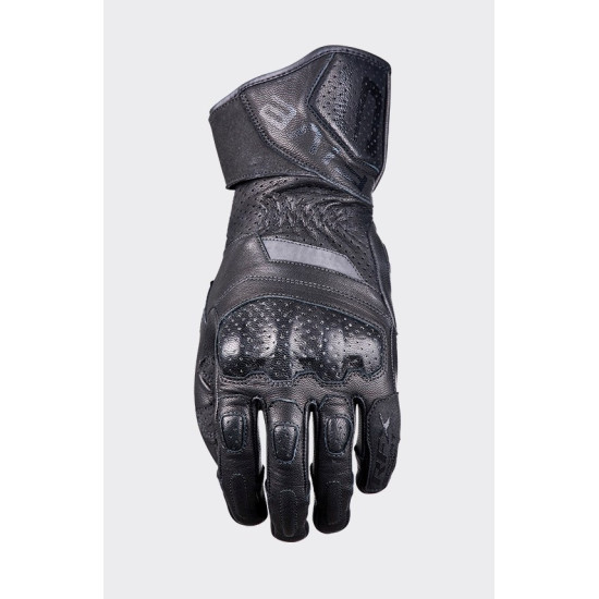 FIVE GLOVES RFX SPORT EVO LEATHER GLOVES COLOR BLACK SIZE 9 (M)