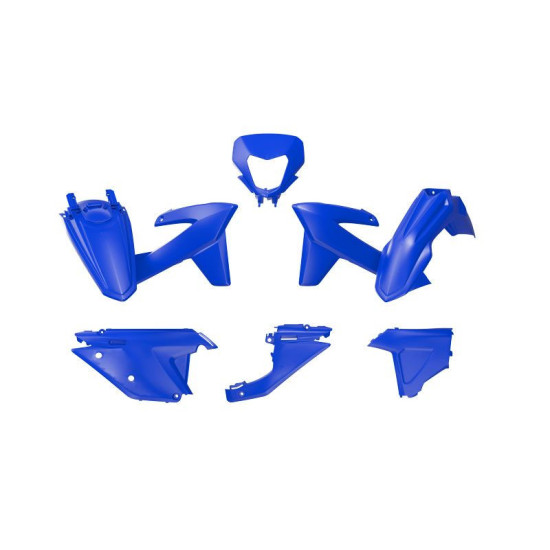 RACETECH (RTECH) 2025/12 PLASTIC SET SHERCO SE/SEF 125/250/300/450/500 '25, COLOR BLUE