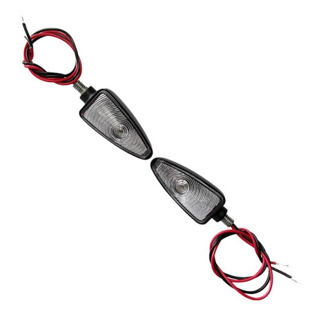 FAR turn signal set homologated (21W) color black (2VNT,,)