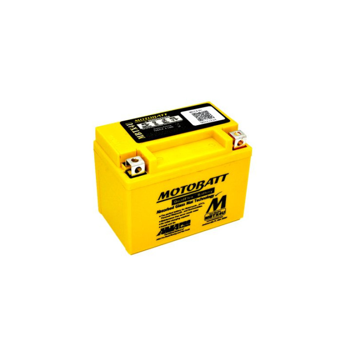 MOTOBATT battery QUADFLEX MBTX4U (YTX4LBS,YTZ5S) 12V 4.7AH 114X70X87 filled (70A)