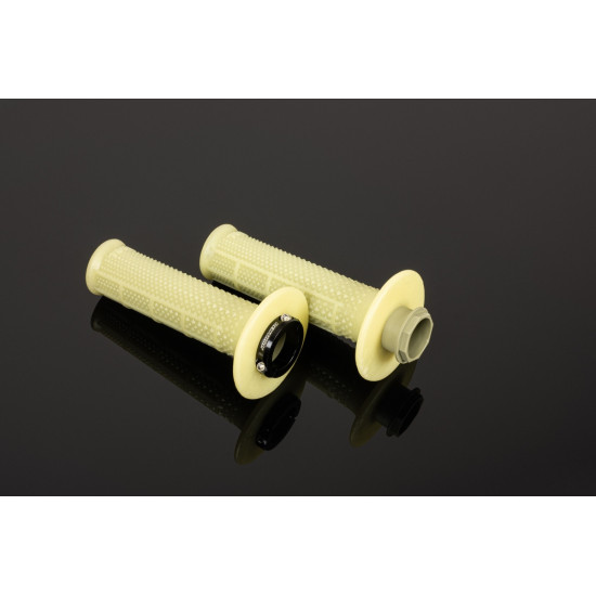 RENTHAL MX R-WORKS LOCK-ON ARAMID SHIFTERS (TAPERED) CREAM COLOR