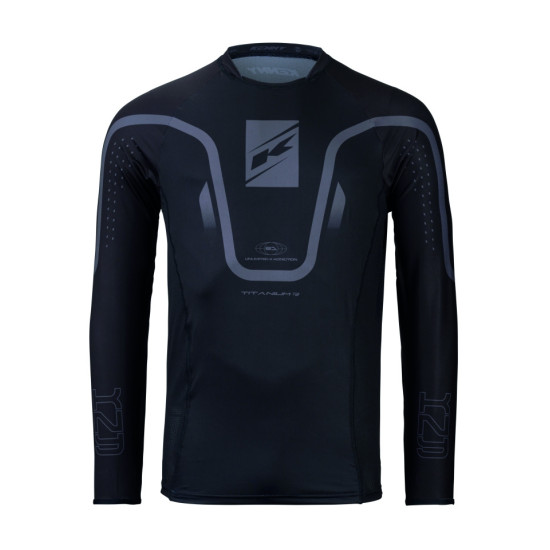 KENNY RACING T-SHIRT CROSS / ENDURO TITANIUM BLACK SIZE XXL
