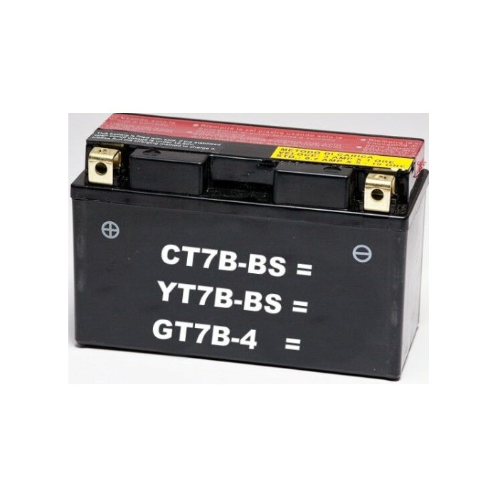 MOTO-POWER battery CT7B-BS (YT7B-BS) Electrolyte filler separately UE2019/1148