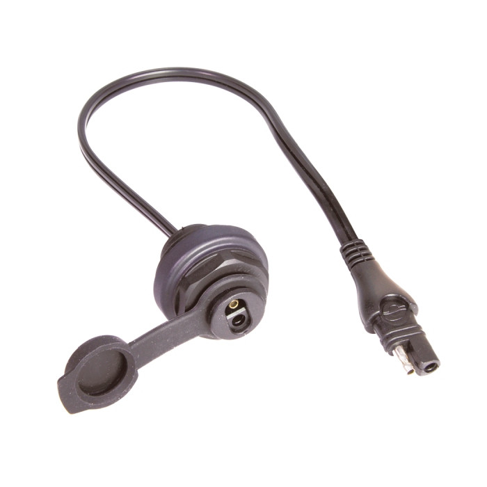 OPTIMATE cable with SAE connector and SAE plug for installation in a vehicle (length 15CM) (EL)