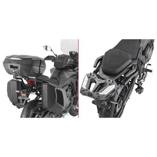 KAPPA 2026 / 03 VIRŠUTINIO DĖŽĖS RĖMAS YAMAHA TRACER 7 GT '25-'26 (BE PLOKŠTELĖS)