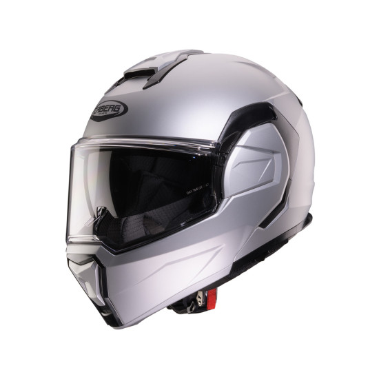 CABERG ATVERIAMAS KALNŲ ŠALMAS (SU ŽANDIKAULIU) TRIP VIENETOS SPALVOS MATINIS PILKAS DYDIS XS (SU PINLOCK UŽRAKTU)