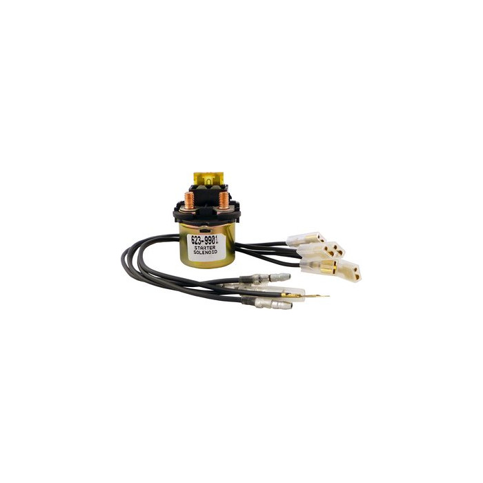 DZE starter relay universal (150A) round KABLAMI with fuse