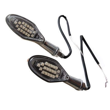 FAR turn signal set homologated LED (2VNT,,) (color black)