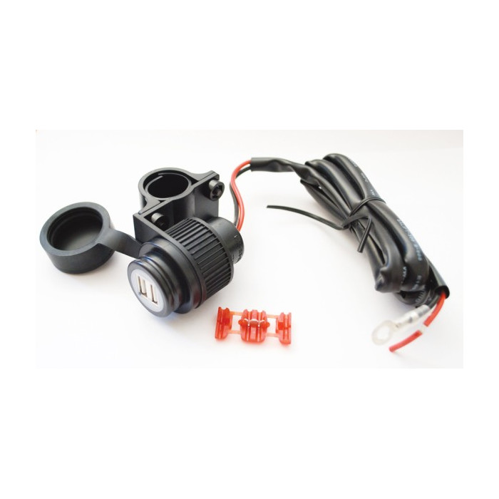NACHMAN charging socket with two waterproof USB (EL)