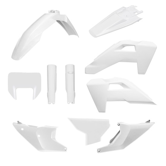 POLISPORT PLASTIKINIS RINKINYS (PILNAS RINKINYS) HUSQVARNA TE / FE '26 SU PRIEKINIO ŽIBINTO APSAUGA (8681500001) IR AMOR