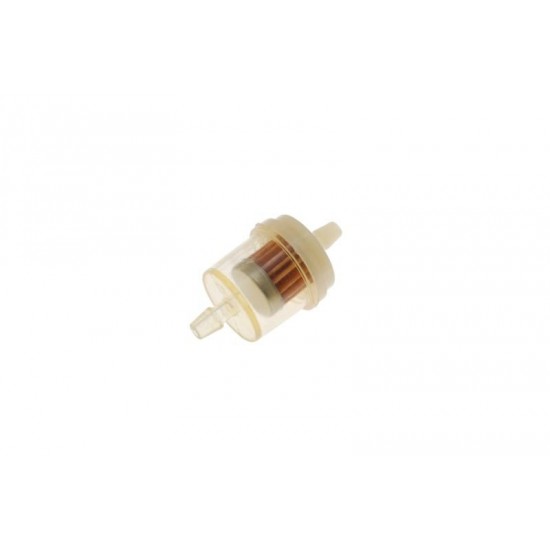 Transparent matte fuel filter