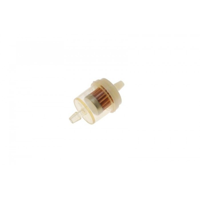 Transparent matte fuel filter